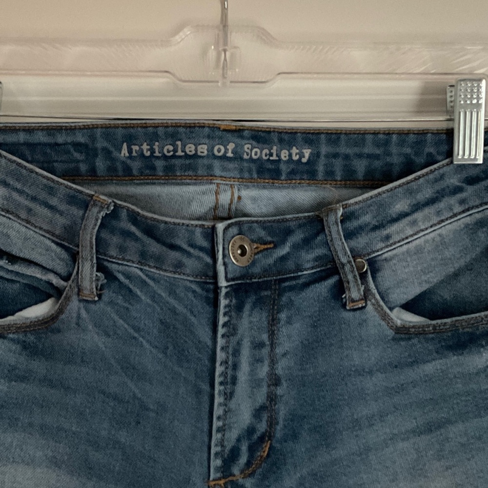 Articles Of Society Light Blue Skinny Jeans